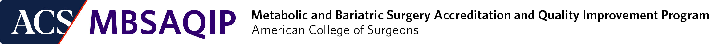 ACS MBSAQIP Logo